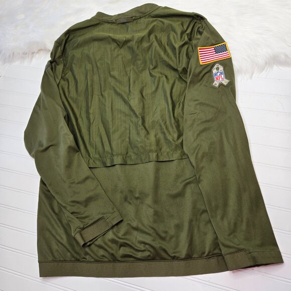 Nike Green Bay Packers Men's XXL 2XL Salute To Service Full Zip Light Jacket NFL - Picture 3 of 16